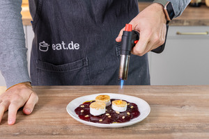 Ziegenkäse gratinieren