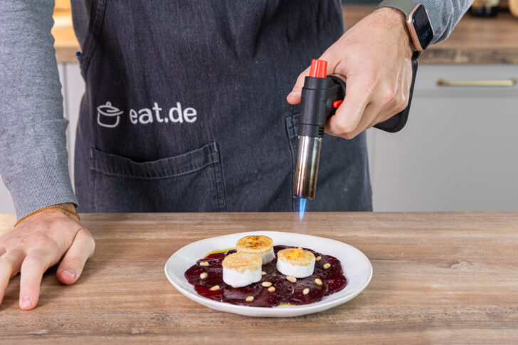 Ziegenkäse gratinieren