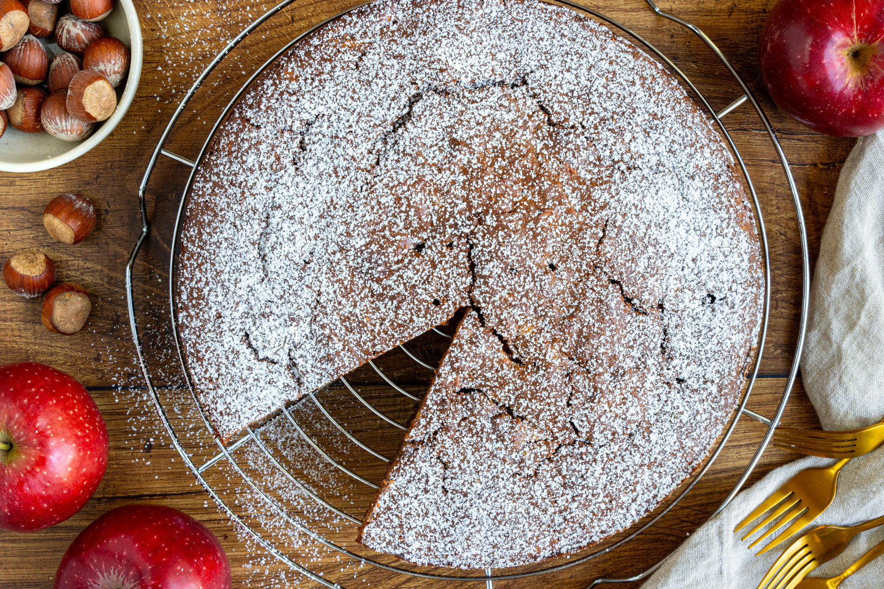 Russischer Apfelkuchen