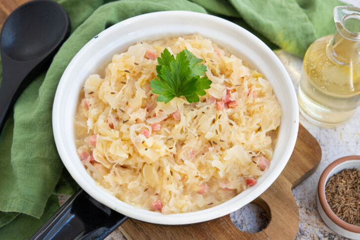 Sauerkraut verfeinern