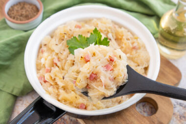 Sauerkraut verfeinern