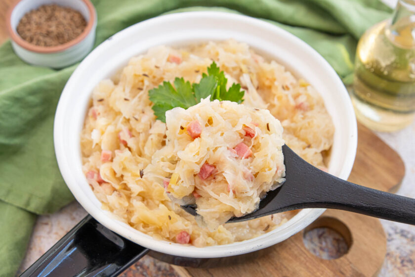 Sauerkraut verfeinern