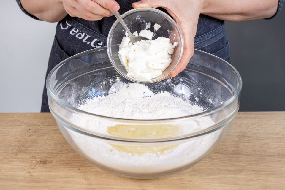 Schinken-Käse-Hörnchen