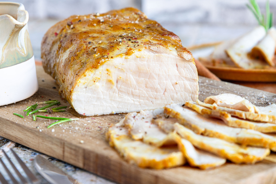 Schweinelachsbraten aus dem Ofen | Rezept - eat.de