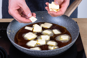 Butter dazugeben