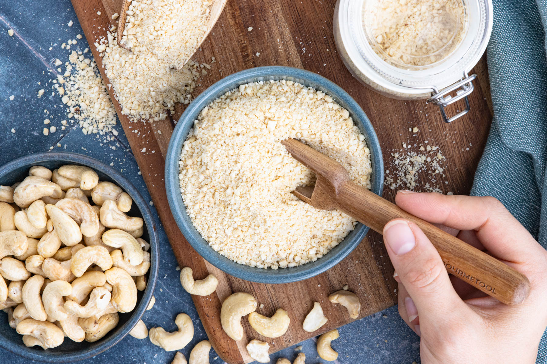 Veganer Parmesan