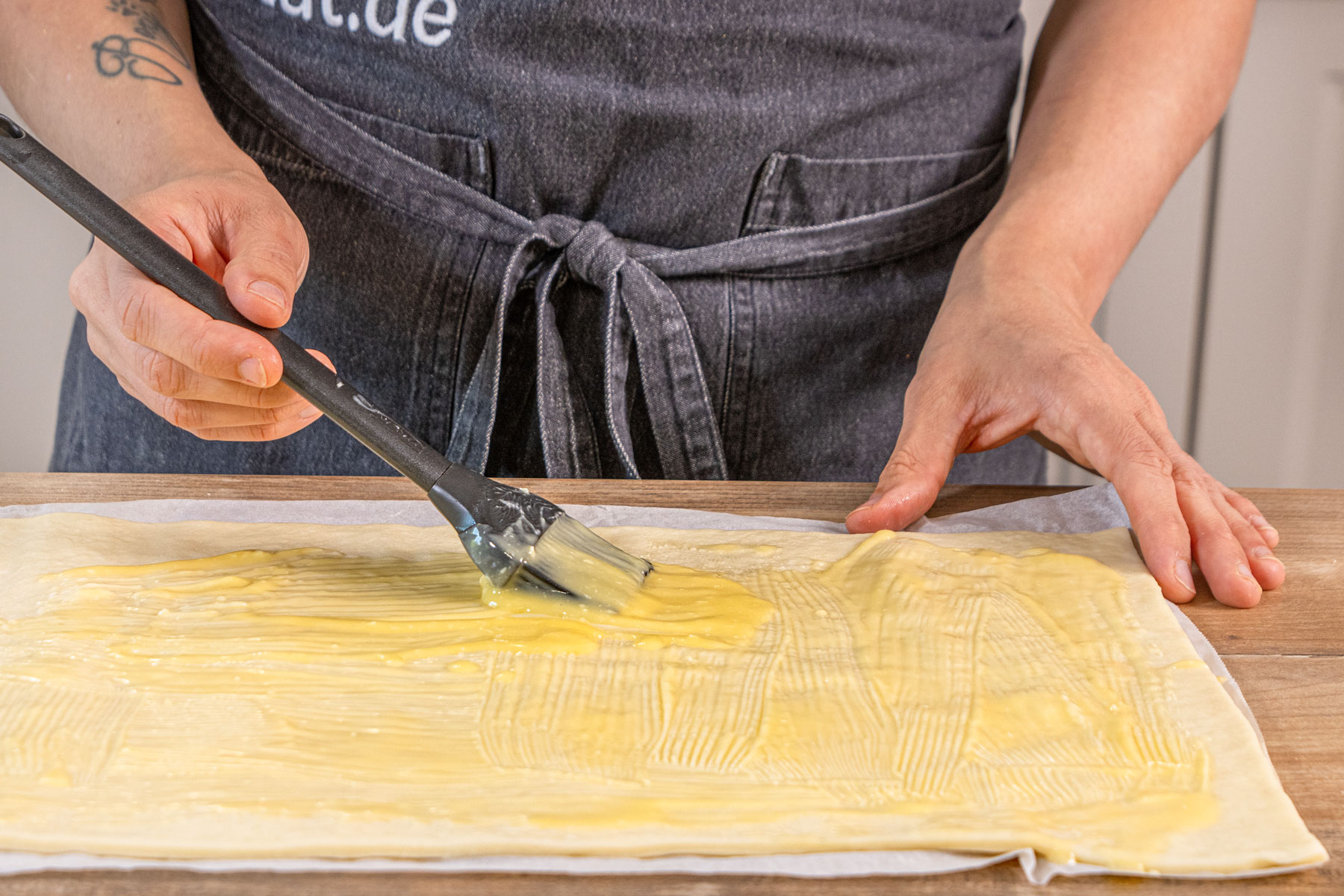 Butter verstreichen