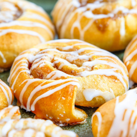 Zimtschnecken mit Fertigteig