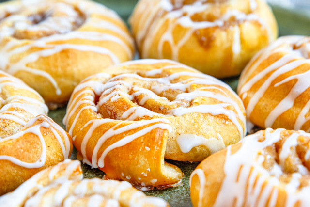 Zimtschnecken mit Fertigteig