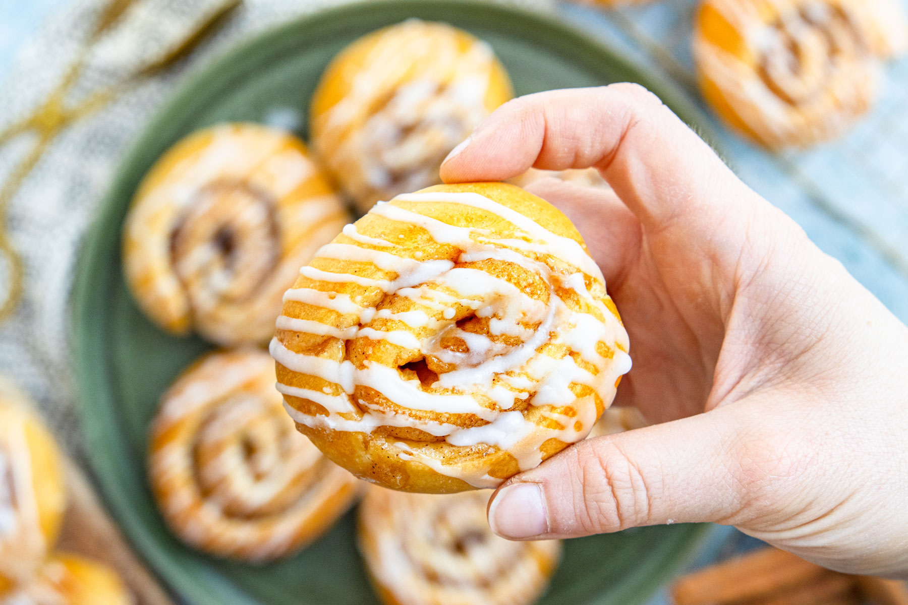 Zimtschnecken mit Fertigteig
