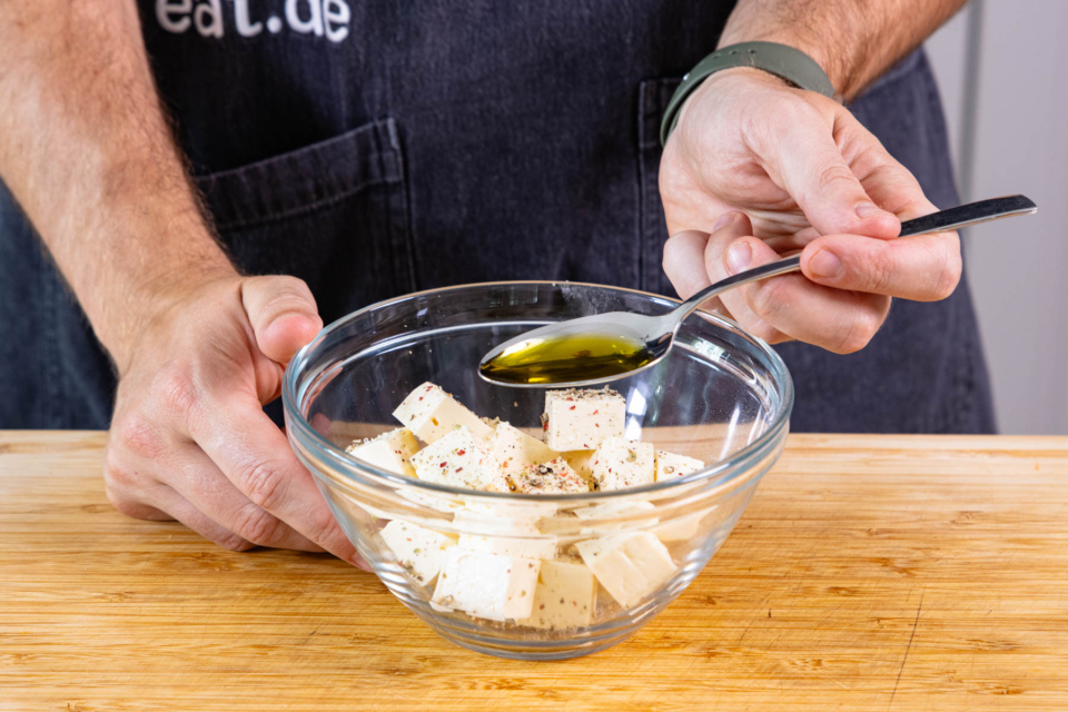 Zucchini-Käse-Spieße Zucchini-Käse-Spieße