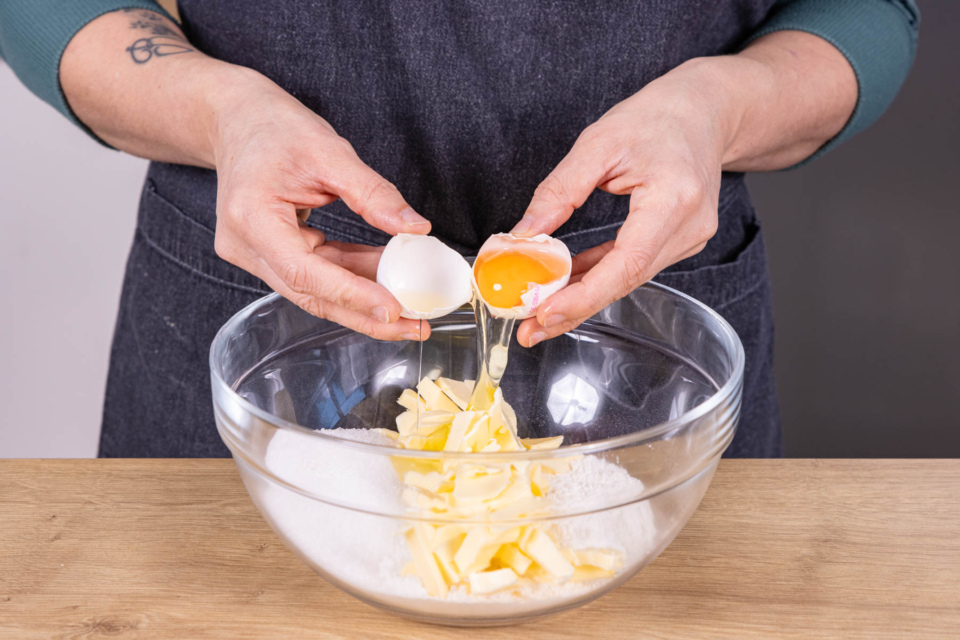 Bratapfelkuchen mit Pudding | Rezept