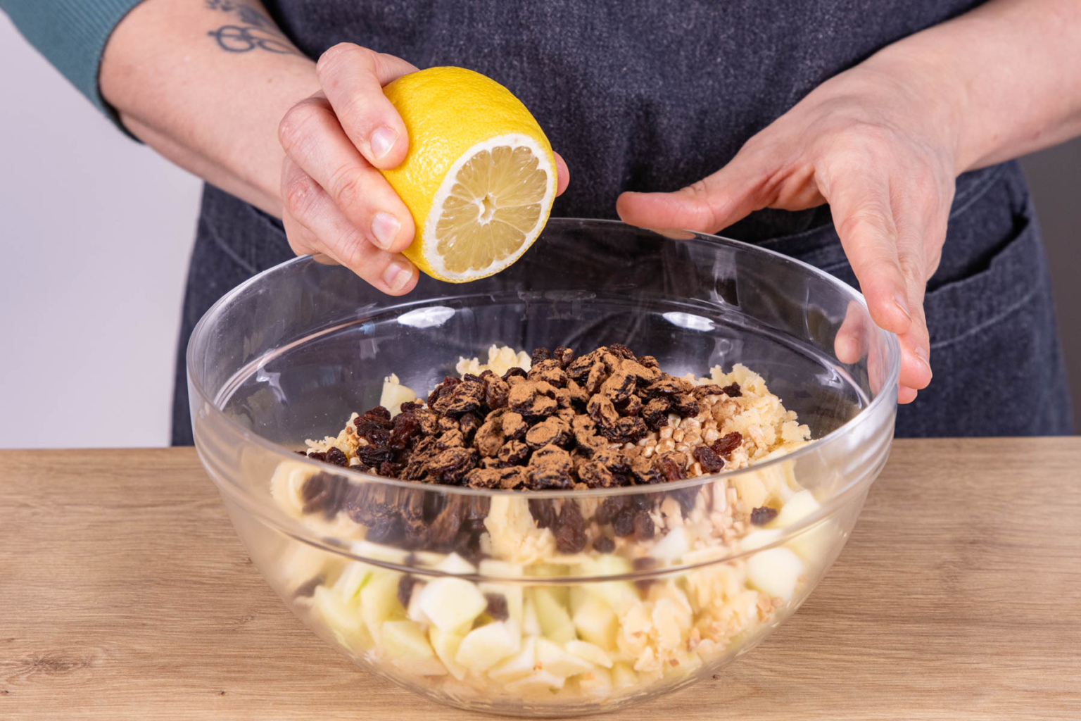 Bratapfelkuchen mit Pudding | Rezept