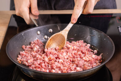 Speck anbraten