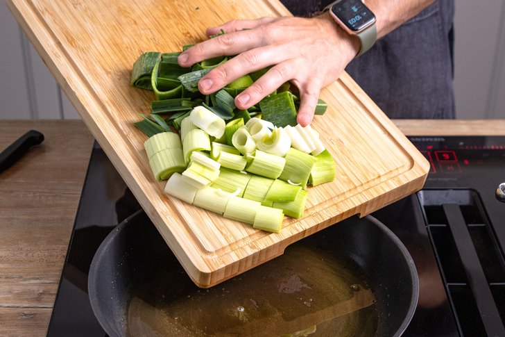 Poorre Einfaches Porree-Gemüse | Rezept - eat.de