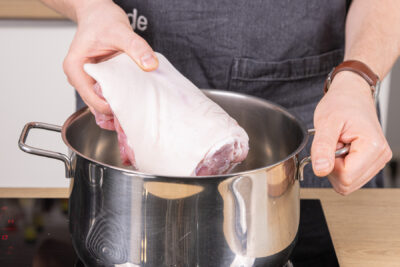 Fleisch anbraten
