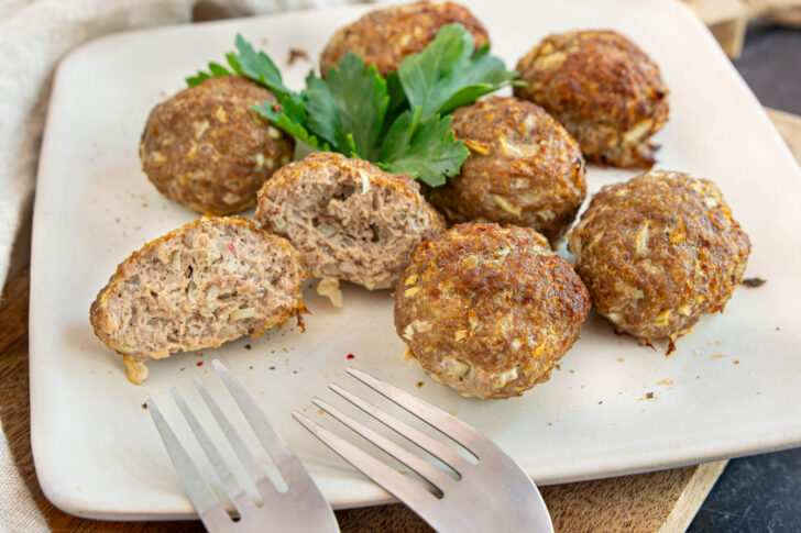 Frikadellen aus der Heißluftfritteuse