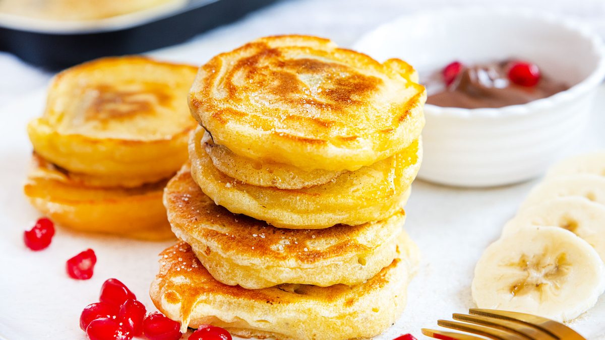 Frozen Dough Pancakes