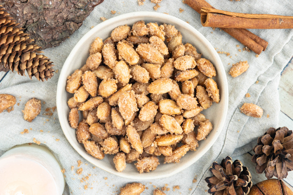 Gebrannte Mandeln aus der Mikrowelle Gebrannte Mandeln aus der Mikrowelle