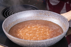 Zuckerwasser aufkochen 