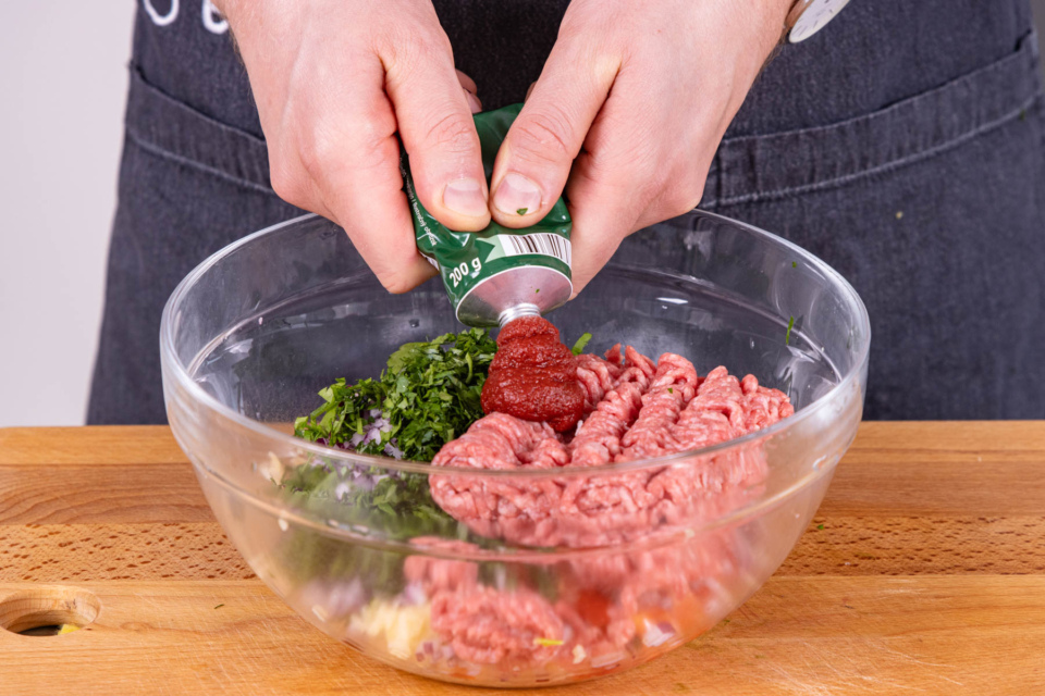 Gefüllte Weinblätter mit Hackfleisch
