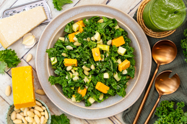 Grünkohl-Salat nach New York-Rezept