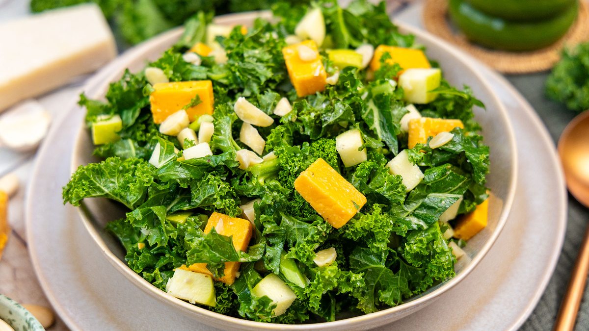 Grünkohl-Salat nach New York-Rezept