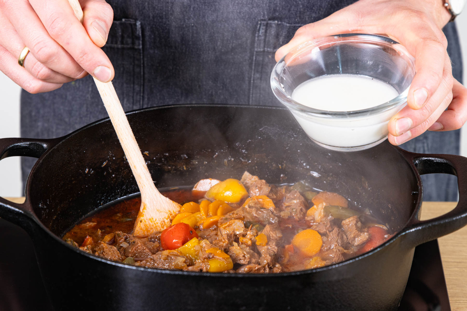 Gulasch ohne Anbraten Rezept