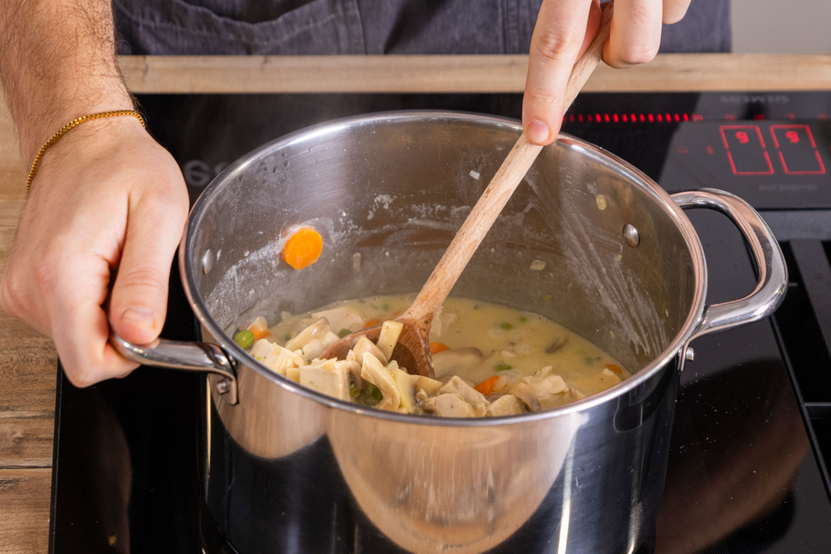 Hühnerfrikassee wie von Mama: schnell und einfach | Rezept
