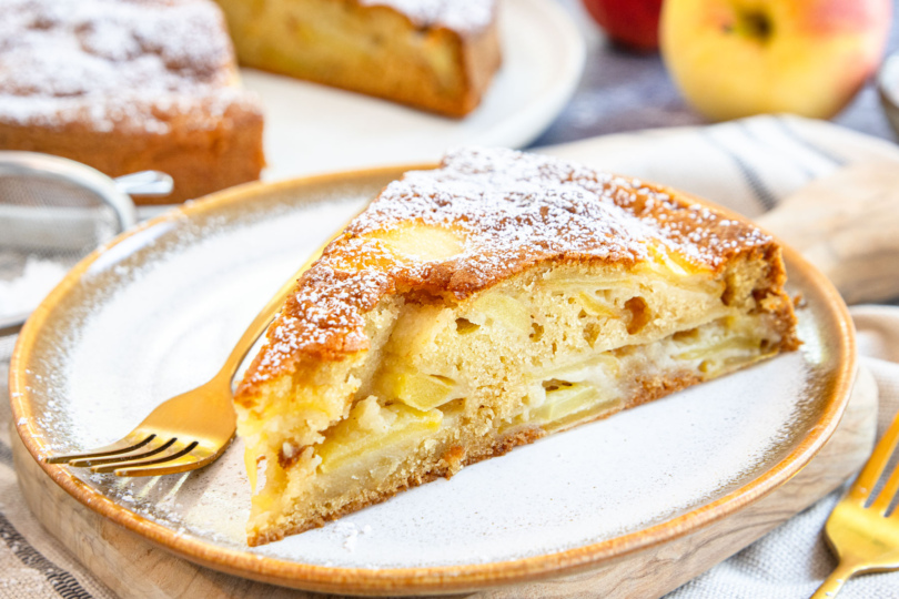 Italienischer Apfelkuchen | Torta di mele