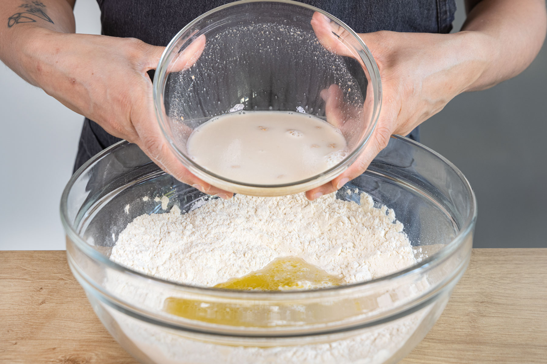 Italienisches Weißbrot mit Sauerteig | Rezept
