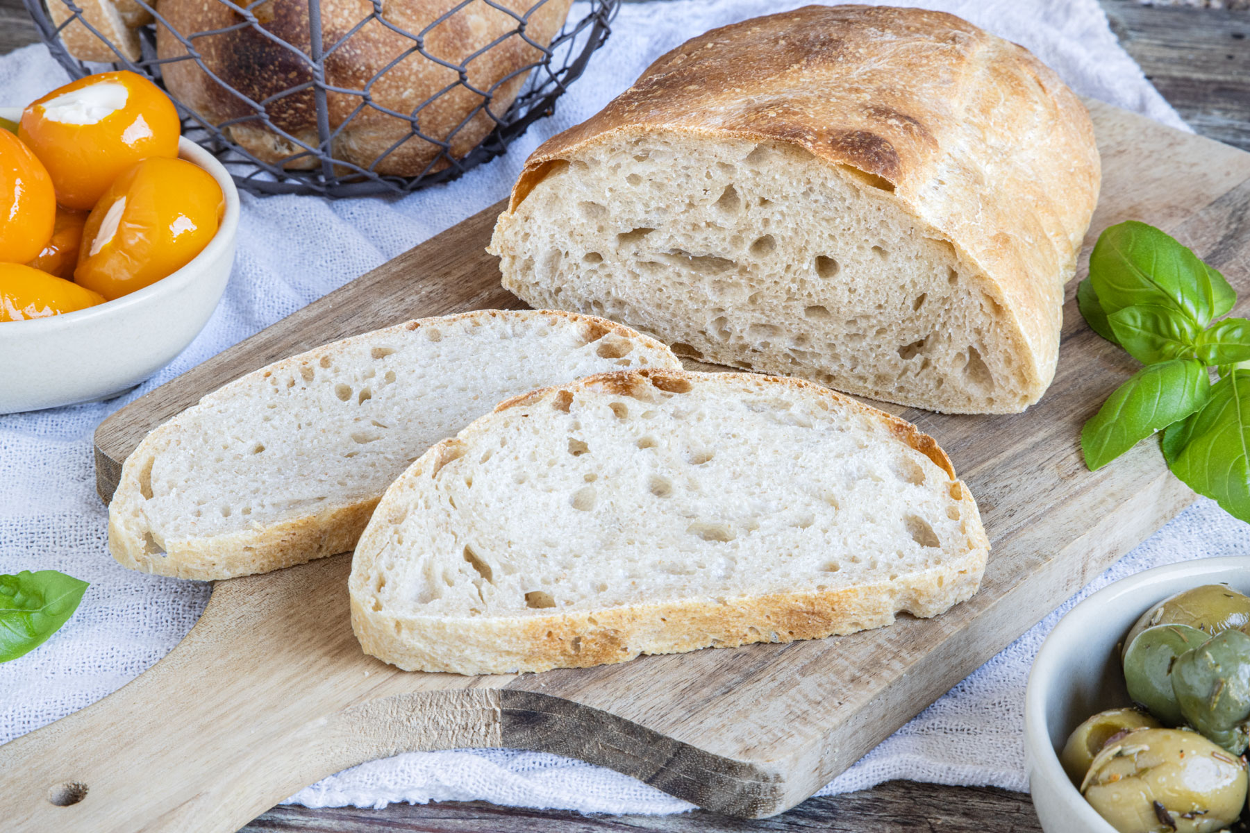 Einfaches Weißbrot mit Backpulver backen | Rezept
