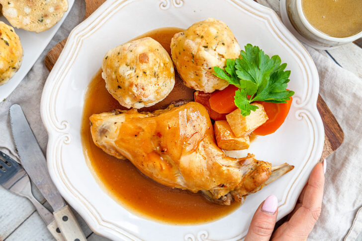 Kaninchenbraten nach Großmutters Art