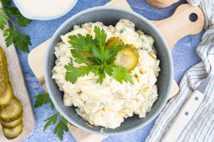 Kartoffelsalat mit Mayonnaise