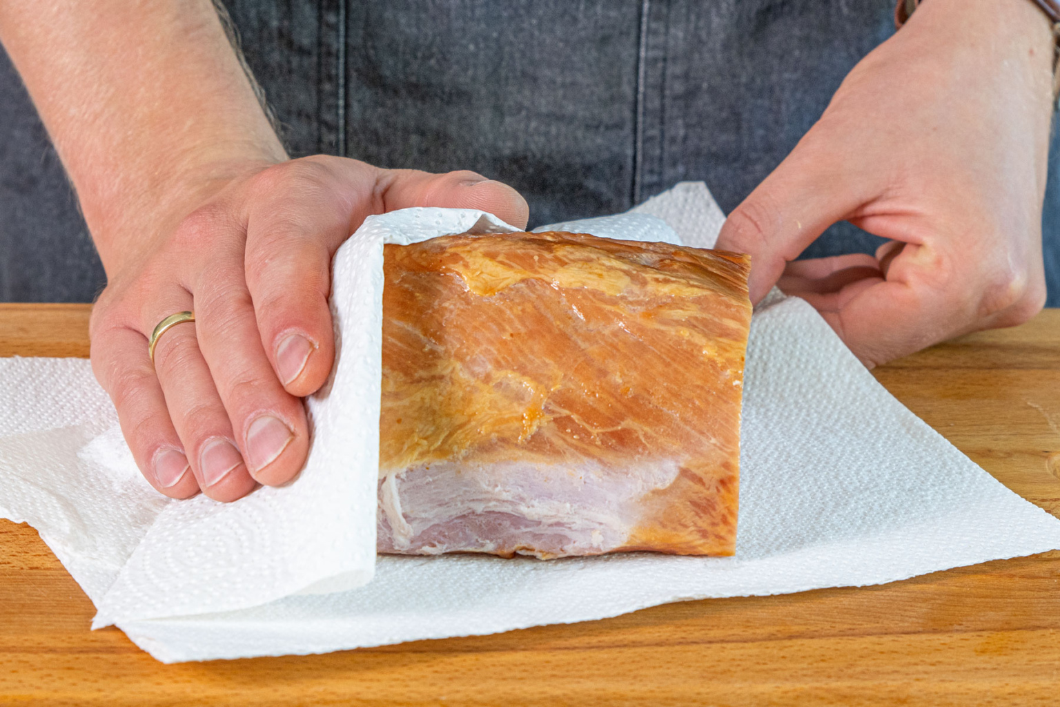 Kassler Lachsbraten aus dem Ofen