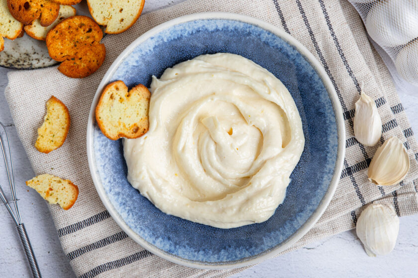 Knoblauch-Mayonnaise