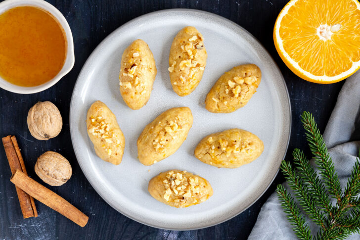 Melomakarona: griechische Weihnachtsplätzchen