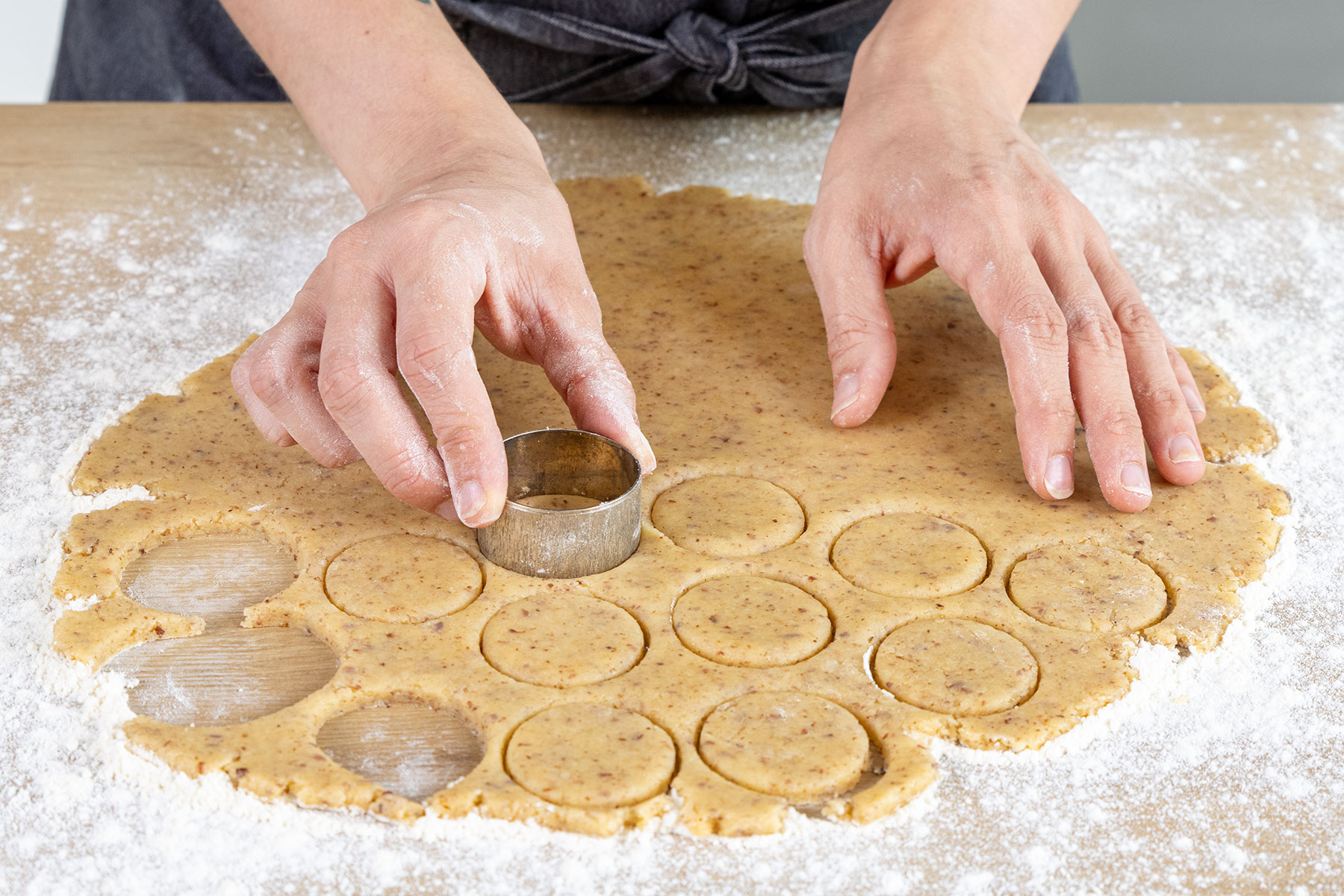Nuss-Nougat-Plätzchen | Rezept