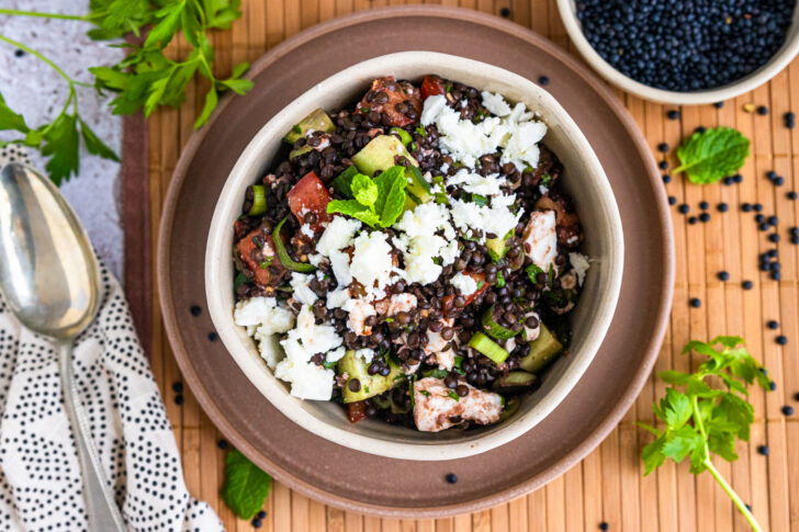 Orientalischer Linsensalat
