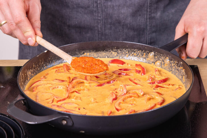 Ajvar dazugeben