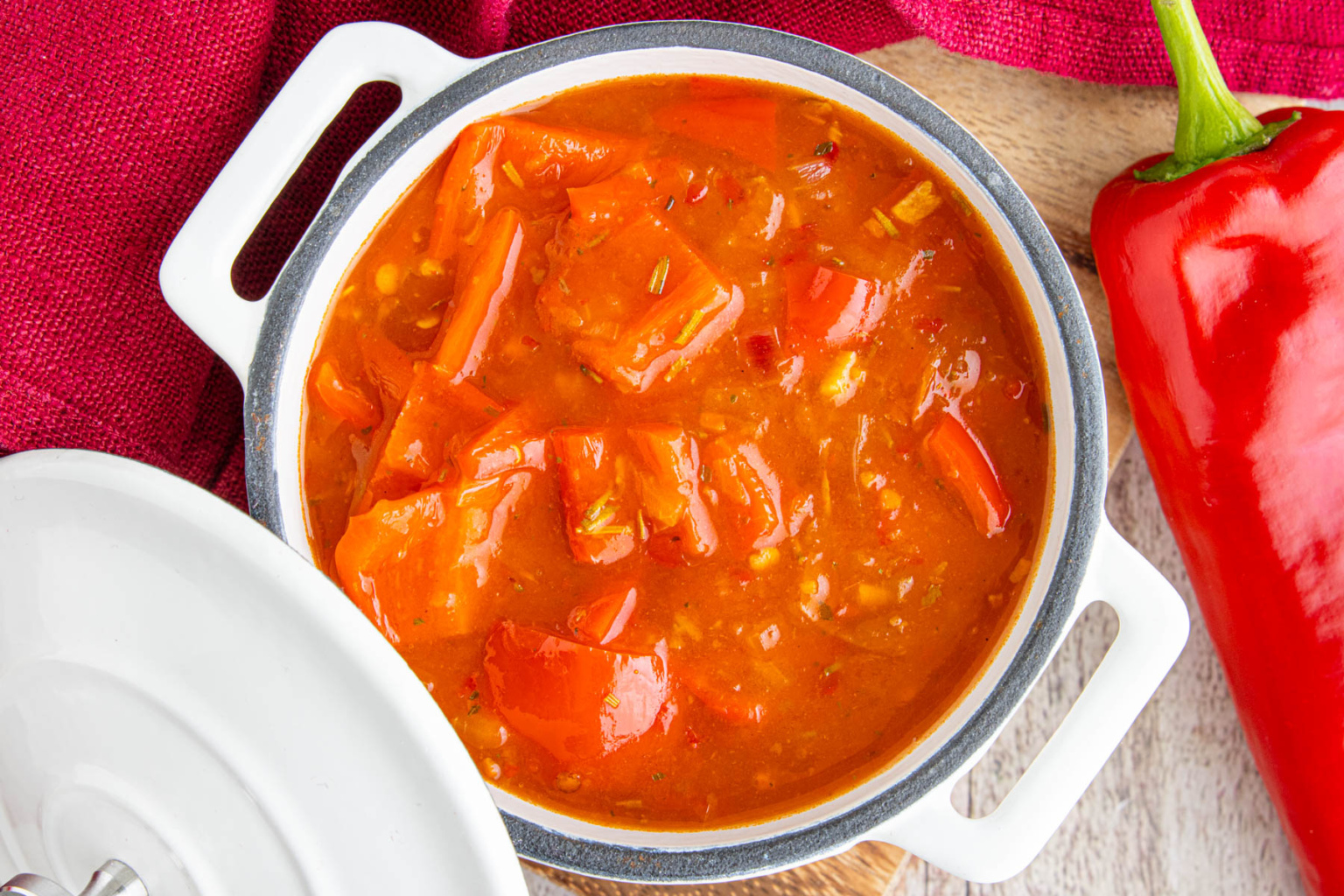 Paprikasoße selber machen Rezept eat.de