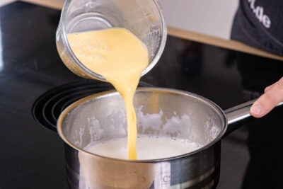 Pudding kochen