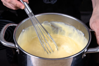 Vanillepudding kochen