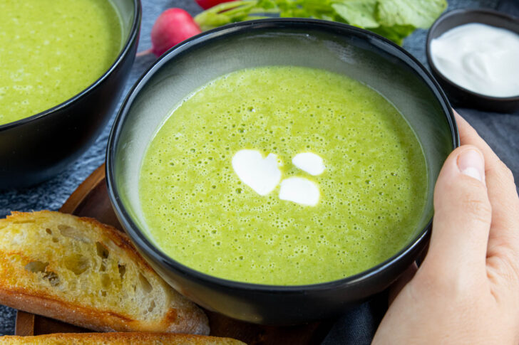 Radieschenblättersuppe