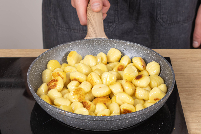 Gnocchi in Butter anbraten