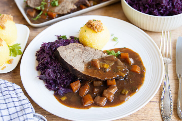 Rinderbraten im Backofen
