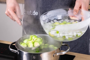 Rosenkohl abschrecken