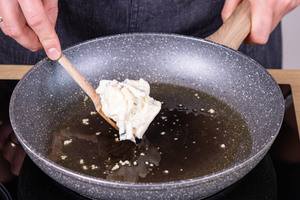 Gorgonzola dazugeben
