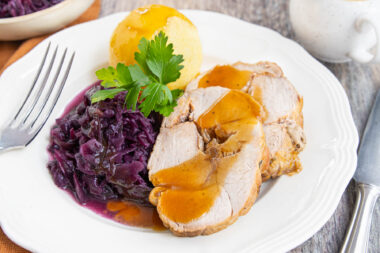 Spanferkelbraten