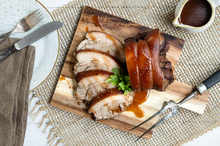Spanferkelrollbraten